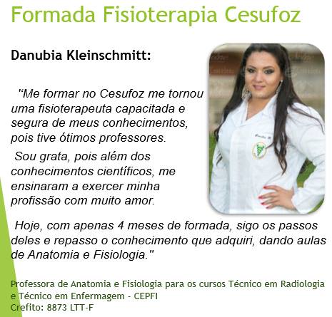 Depoimento de egresso