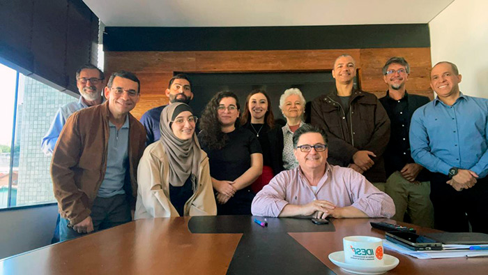 Reunião de alinhamento com organizadores do II Fórum Regional sobre Proteção Integrada de Fronteiras Arco Sul-Sudeste