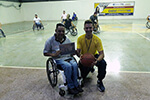 Basquete em Cadeira de Rodas com a Equipe Harpia da Fronteira