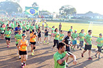 Alunos do Curso de Fisioterapia do Cesufoz Participam da Corrida do 34º Batalhão de Infantaria Motorizada